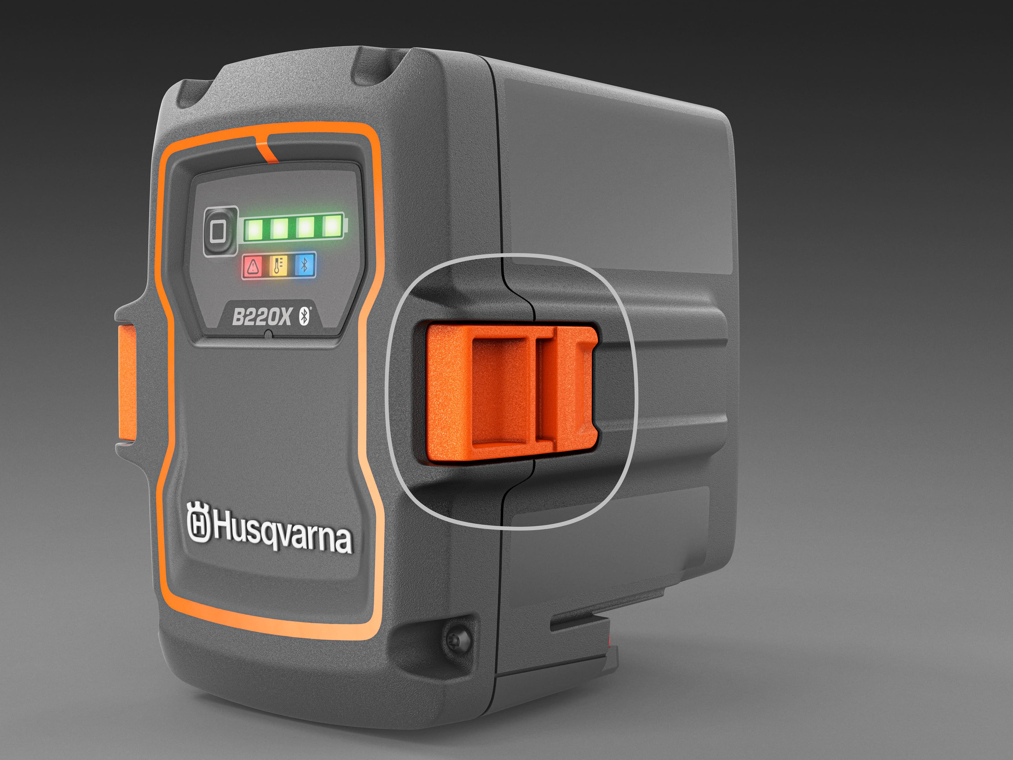 Good grip on side clips for easy and trouble-free handling. image